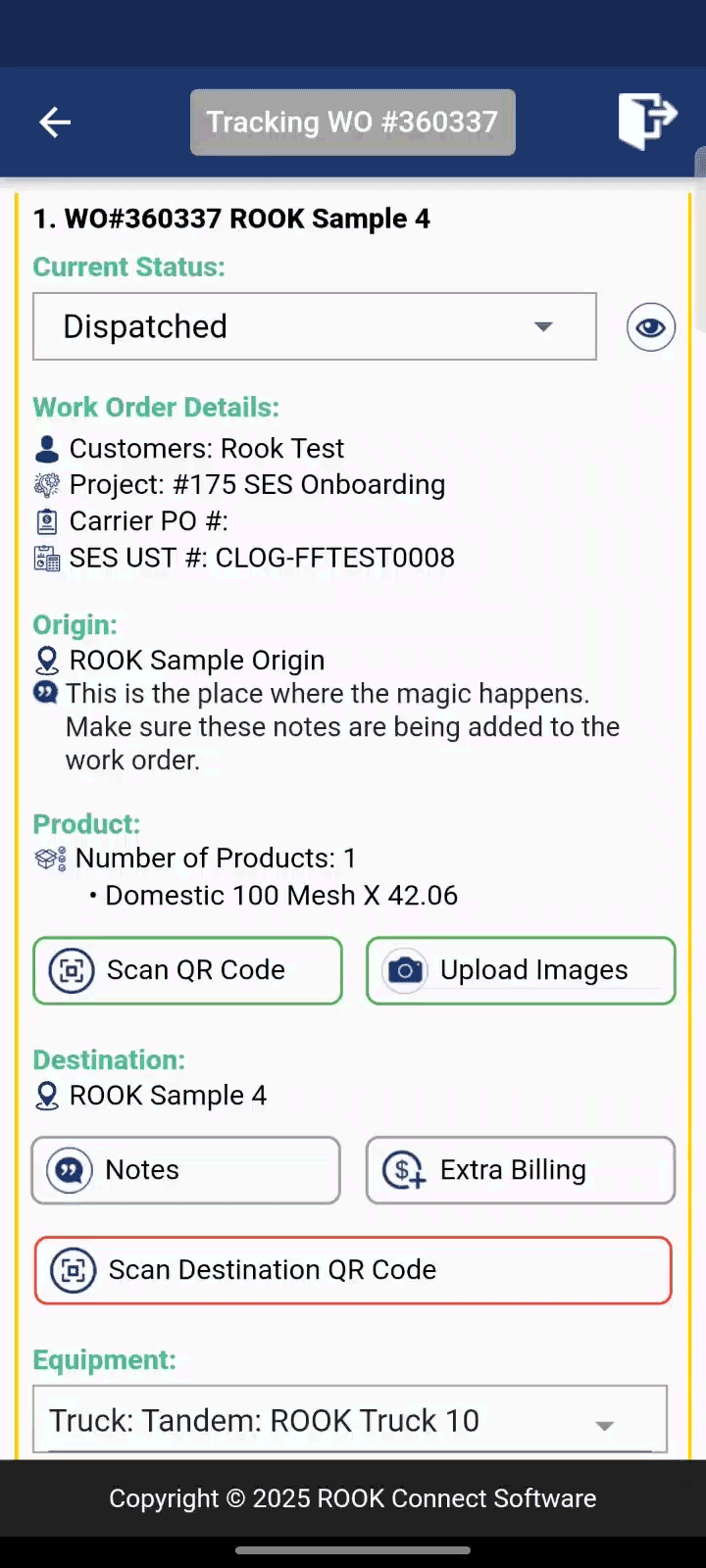 Complete The Work Order